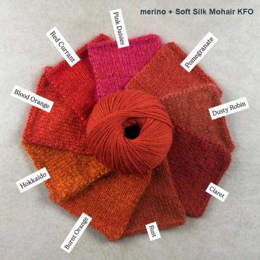 Merino Pomegranate RMS Knitting for Olive